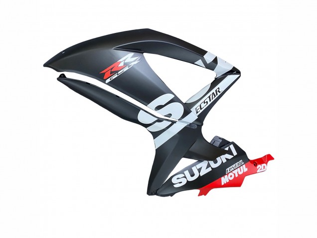 Carenados Moto Suzuki GSXR 600 / GSXR 750 2008-2010 - Negro Mate Rojo Blanco