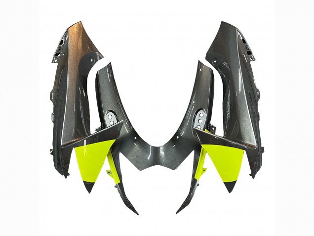 Carenados Moto Suzuki GSXR 600 / GSXR 750 2011-2024 - Plata Amarillo Negro