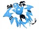 Carenados Moto Suzuki GSXR 600 / GSXR 750 2011-2024 - Azul Claro Negro