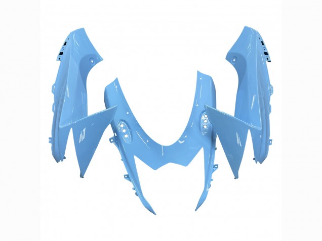 Carenados Moto Suzuki GSXR 600 / GSXR 750 2011-2024 - Azul Claro Negro