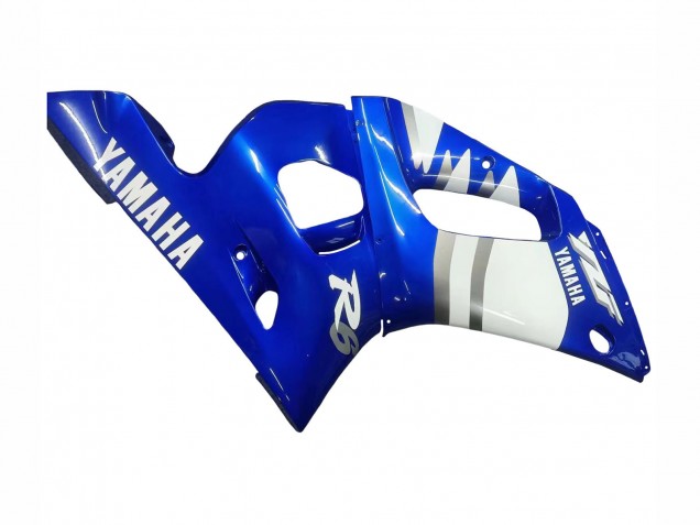 Carenados Moto Yamaha YZF 600 R6 1998-2002 - Azul Blanco