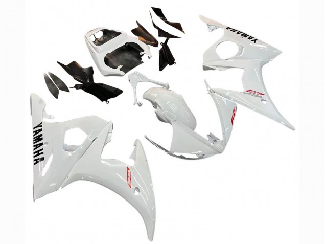 Carenado Moto Yamaha YZF R6 2003-2004 - Blanco