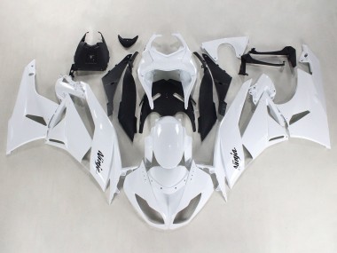 Carenados Moto Kawasaki ZX6R 2009-2012 - Blanco Negro Ninja