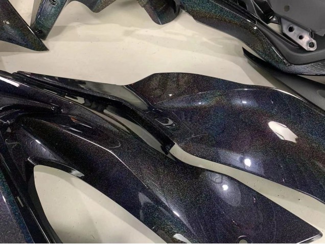 Carenados Moto Kawasaki ZX6R 2019-2022 - Negro Arcoíris