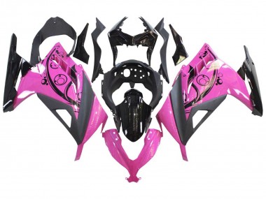 Carenados Moto Kawasaki EX300 2013-2017 - Rosa Negro