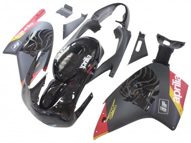 Carenados Moto Aprilia RS125 2000-2005 - Negro Rojo Amarillo