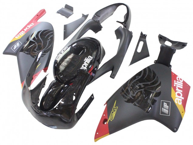 Carenados Moto Aprilia RS125 2000-2005 - Negro Rojo Amarillo