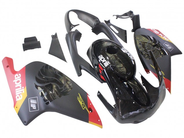 Carenados Moto Aprilia RS125 2000-2005 - Negro Rojo Amarillo