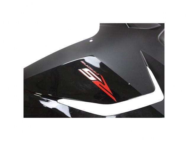 Carenados Moto Aprilia RS125 2006-2011 - Negro Brillante Rojo Blanco Calcomanía