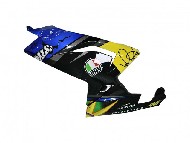 Carenados Moto Aprilia RS125 2006-2011 - Azul Amarillo Negro Tiburón