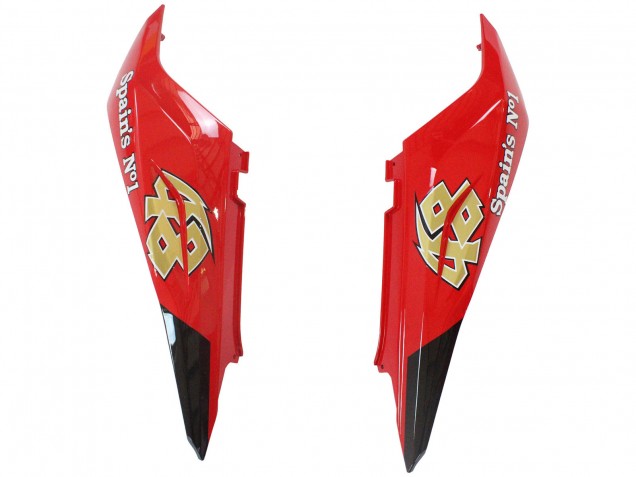 Carenados Moto Aprilia RS125 2006-2011 - Rojo Blanco Amarillo Negro