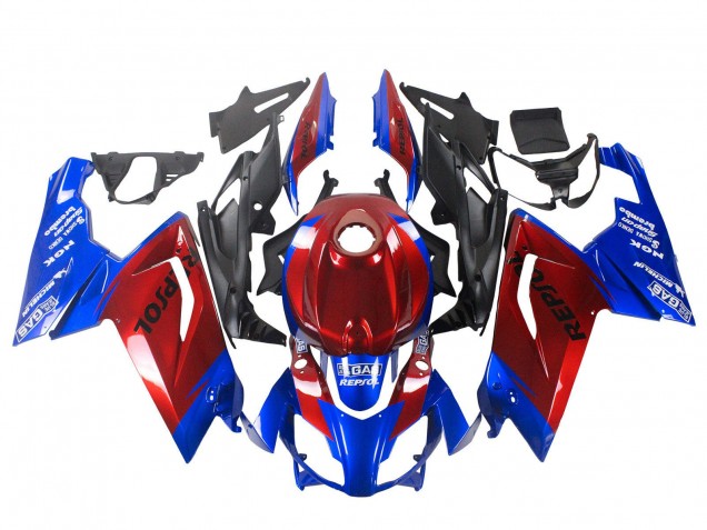 Carenados Moto Aprilia RS125 2006-2011 - Azul Rojo