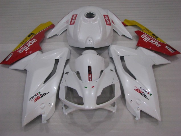 Carenados Moto Aprilia RS125 2006-2011 - Blanco Rojo Amarillo