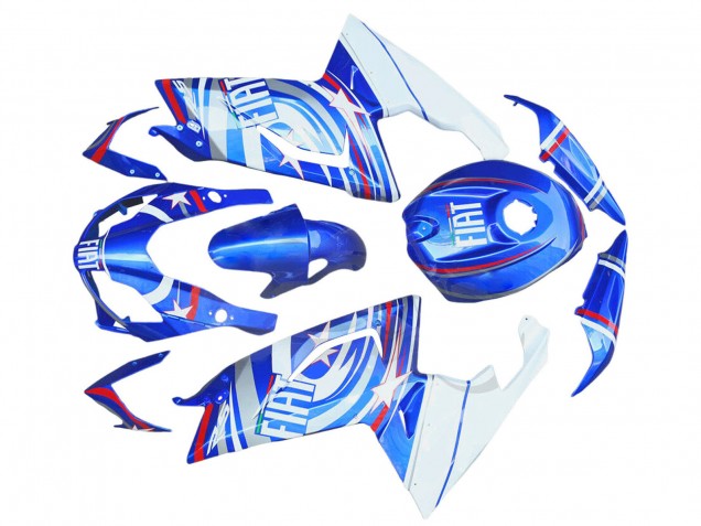 Carenados Moto Aprilia RS125 2006-2011 - Blanco Azul Rojo