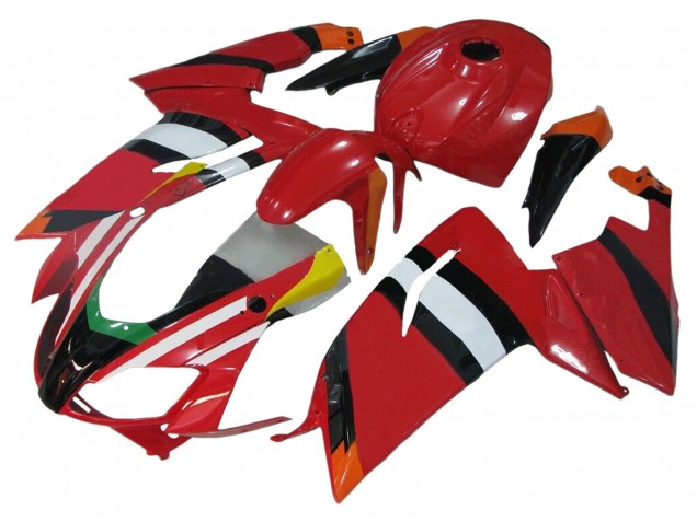 Carenados Moto Aprilia RS125 2006-2011 - Rojo Blanco Negro Amarillo Verde