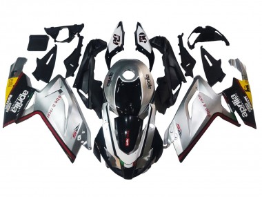 Carenados Moto Aprilia RS125 2006-2011 - Plata Negro