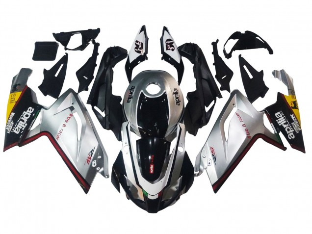 Carenados Moto Aprilia RS125 2006-2011 - Plata Negro