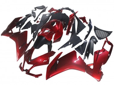 Carenado Moto Aprilia RS4 50 125 2012-2019 - Rojo Negro Mate