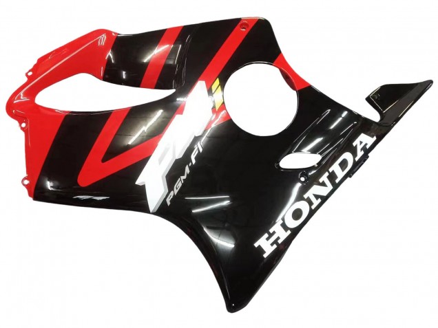 Carenado Moto Honda CBR600 F4i 2004-2007 - Rojo Negro Brillante