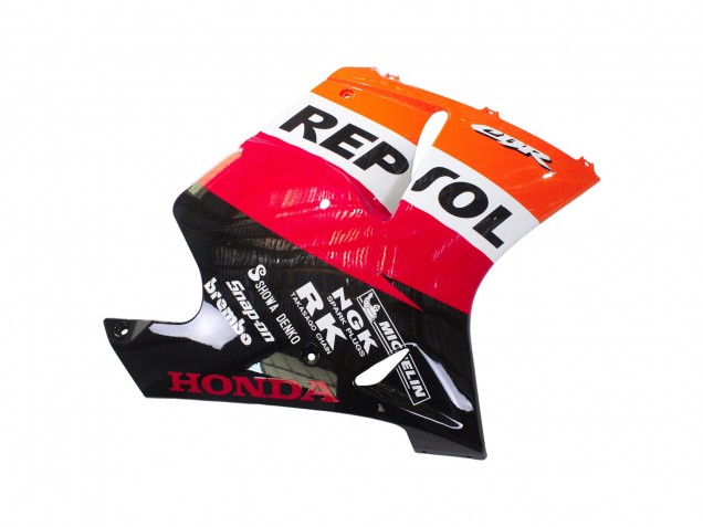 Carenados Moto ABS Honda CBR1100XX Blackbird 1996-2007 - Naranja Blanco Rojo Negro Brillante Repsol