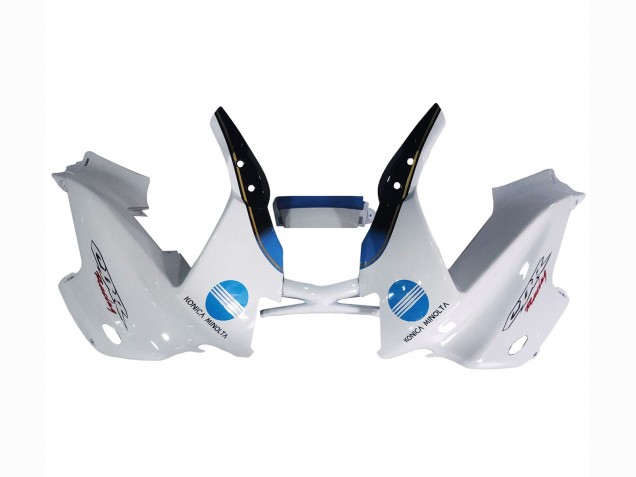 Carenados Moto Honda CBR600 F3 1997-1998 - Blanco Azul Negro Brillante