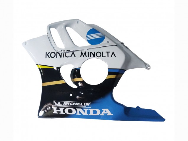 Carenados Moto Honda CBR600 F3 1997-1998 - Blanco Azul Negro Brillante