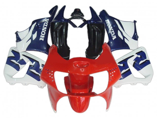 Carenados Moto Honda CBR900RR 919 1998-1999 - Blanco Rojo Azul