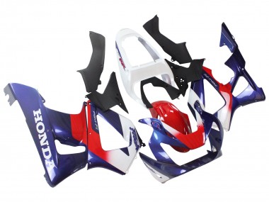 Carenados Moto Honda CBR900RR 929 2000-2001 - Blanco Rojo Azul