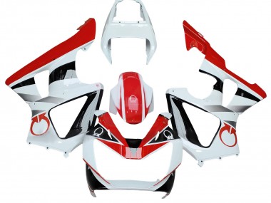 Carenados Moto Honda CBR900RR 929 2000-2001 - Blanco Rojo Negro