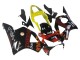 Carenados Moto Honda CBR900RR 954 2002-2003 - Amarillo Rojo Negro Brillante Repsol Rossi