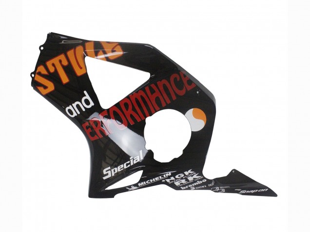 Carenados Moto Honda CBR900RR 954 2002-2003 - Amarillo Rojo Negro Brillante Repsol Rossi