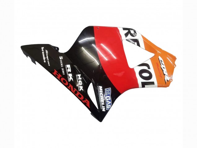 Kits Carenado Moto Honda CBR900RR 954 2002-2003 - Naranja Blanco Rojo Negro Brillante Repsol