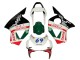 Carenados Moto Honda CBR900RR 954 2002-2003 - Blanco Rojo Verde Negro Brillante Castrol