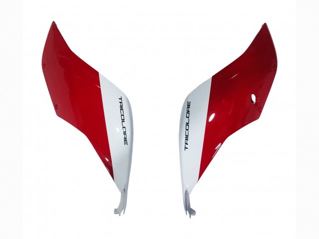 Carenados Moto Ducati 1199 2011-2014 - Blanco Rojo Negro Brillante