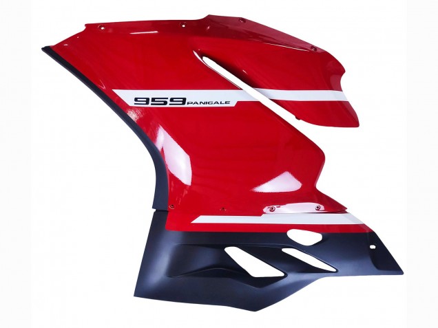 Carenados Moto Ducati 959 2015-2020 - Rojo Negro Mate