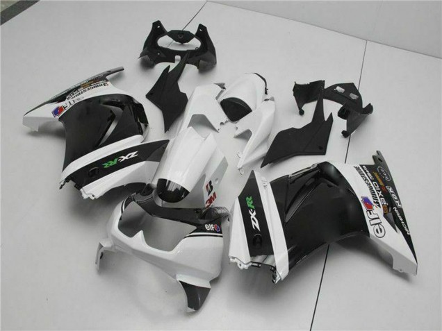 Carenados Moto Kawasaki EX250 2008-2012 - Blanco Negro Verde