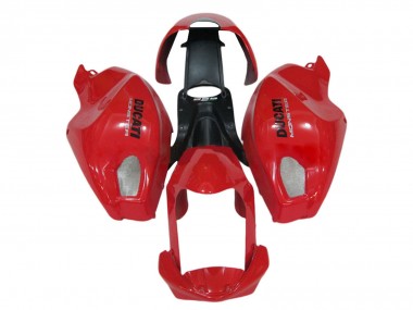 Carenado Moto Ducati Monster 696 796 1100 1100S 2008-2012 - Rojo