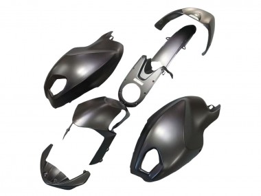 Carenado Moto Ducati Monster 696 796 1100 1100S 2008-2012 - Negro Mate