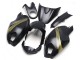 Carenados Moto Ducati Monster 696 796 1100 1100S 2008-2012 - Negro Mate Oro