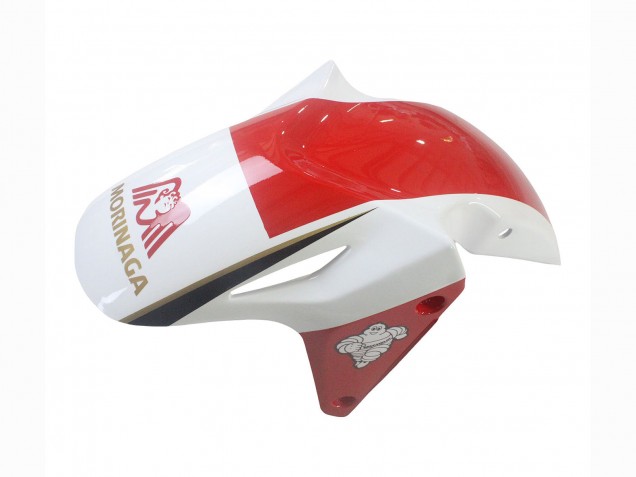 Carenados Moto Honda CBR500R 2013-2015 - Blanco Rojo Verde Negro Brillante Morinage 777