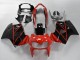 Carenados Moto Honda VFR 800 1998-2001 - Rojo Negro Brillante Raya