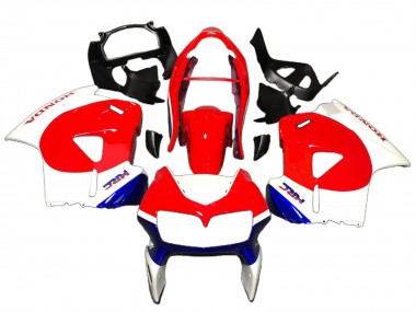Carenados Moto Honda VFR 800 1998-2001 - Blanco Rojo Azul