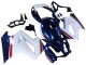 Carenados Moto Honda VFR 800 2002-2013 - Blanco Rojo Azul Oscuro