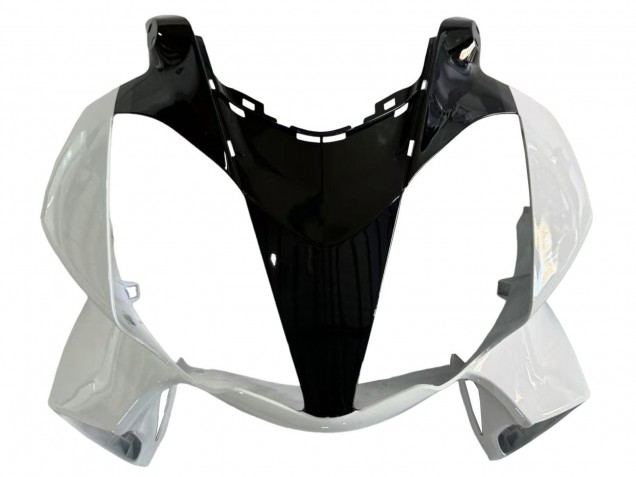 Carenados Moto Honda VFR 800 2002-2013 - Blanco Perla Negro Brillante Calcomanía