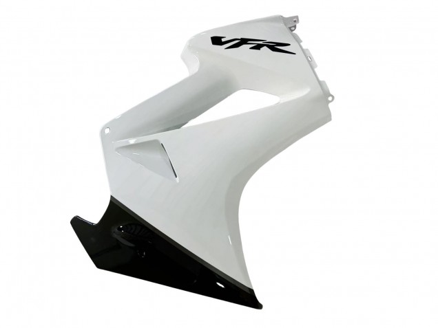 Carenados Moto Honda VFR 800 2002-2013 - Blanco Perla Negro Brillante Calcomanía