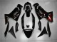 Carenados Moto Kawasaki EX650 2006-2008 - Negro Brillante Rojo Llama