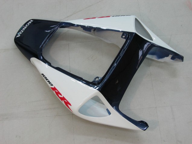 Carenados Moto Honda CBR1000RR 2004-2005 - Blanco Azul Negro Brillante Fireblade
