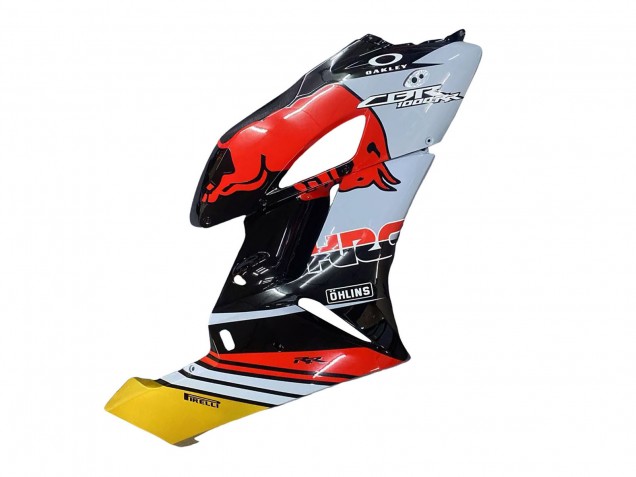 Carenados Moto Honda CBR1000RR 2004-2005 - Amarillo Rojo Blanco Lustroso Rojo Bull Repsol HRC