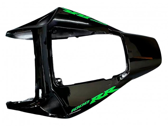 Carenados Moto Honda CBR1000RR 2004-2005 - Negro Brillante Amarillo Verde Monstruo