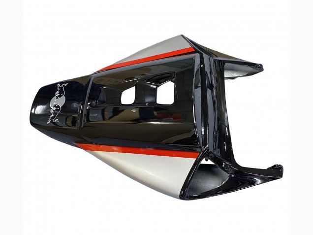 Carenados Moto Honda CBR1000RR 2004-2005 - Plata Negro Brillante Rojo Raya